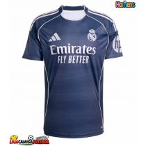 Camisa de Futebol Real Madrid David Alaba #4 Equipamento Secundário 2025-26 Manga Curta